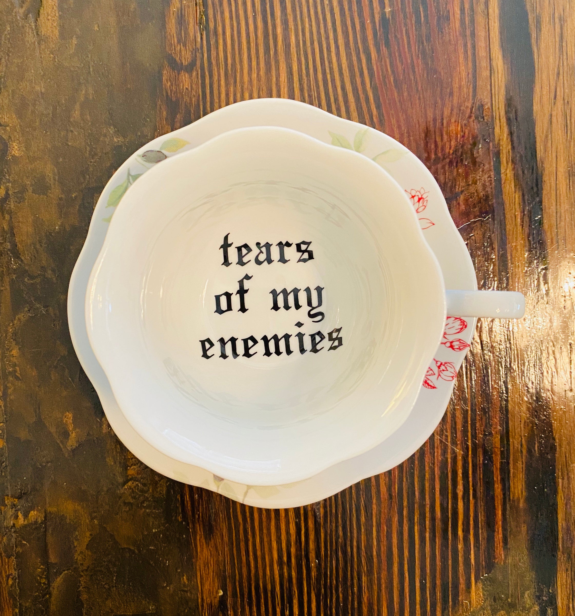 Vulgar Teacups