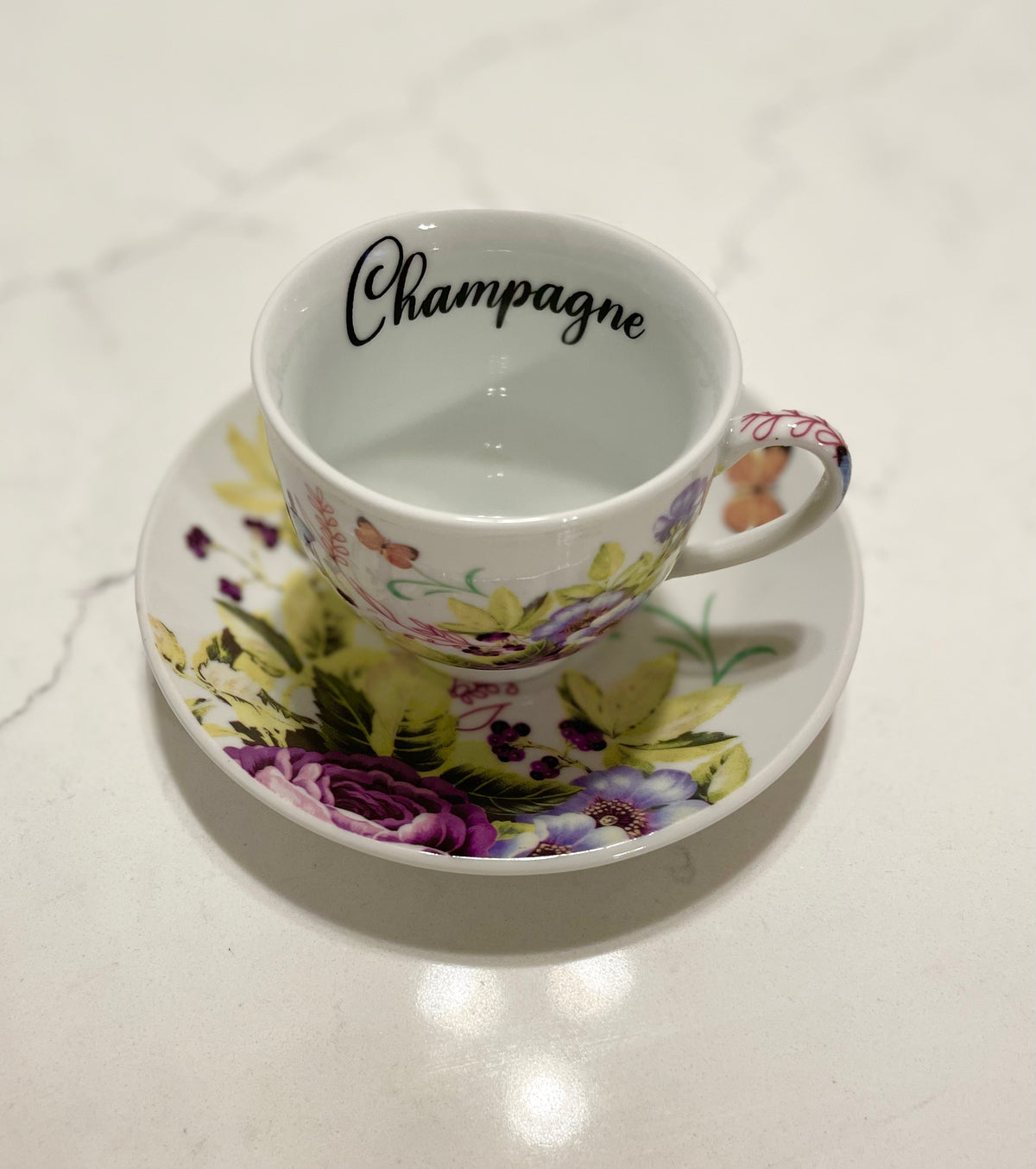 Champagne Vulgar Teacup Vulgar Teacups